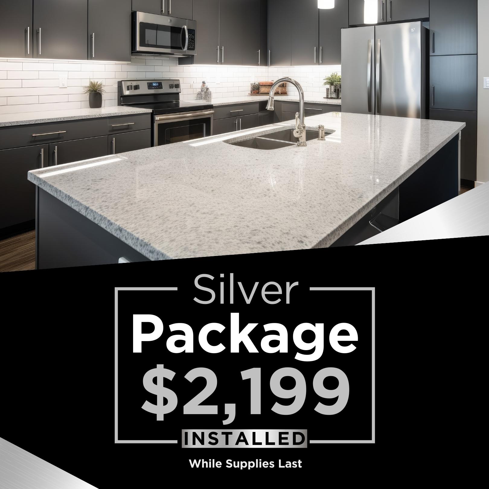 Charleston - Square - Silver Package $2,199